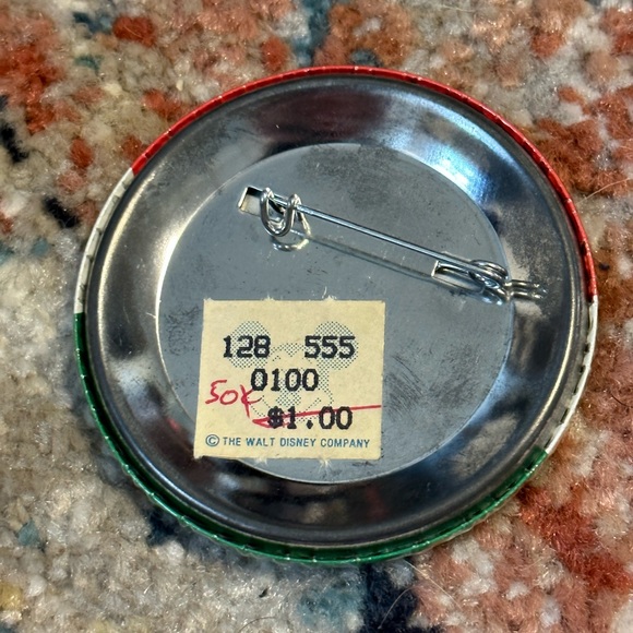 Donald Duck The Three Caballeros Mexico Button - Picture 2 of 5